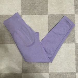 NVGTN Lilac Contour Seamless Leggings